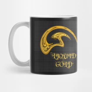 Liquid Gold Millionaire Sacred Geometry 3D Mug